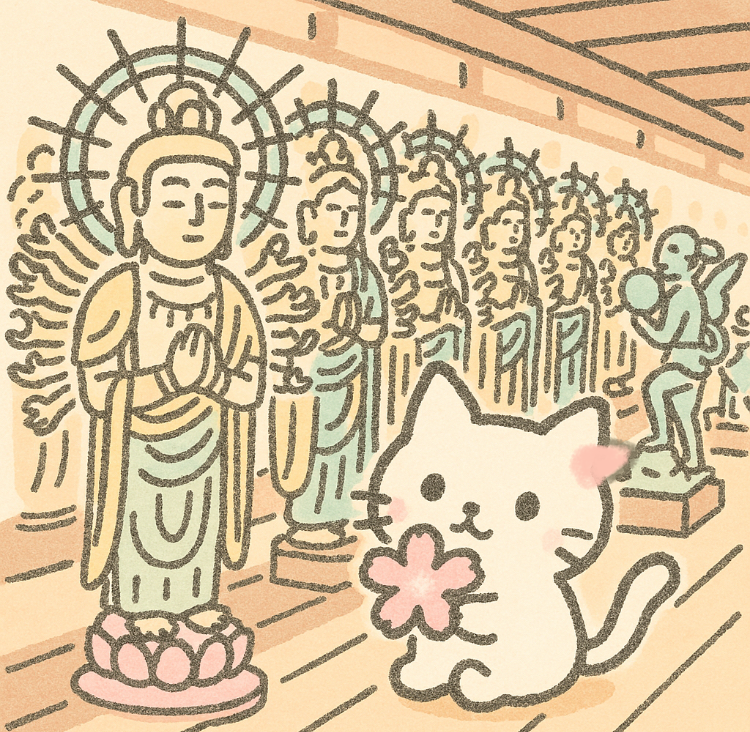 三 十 三 間 堂の見どころ〜力を貸してくれる千手観音様の手の秘密〜