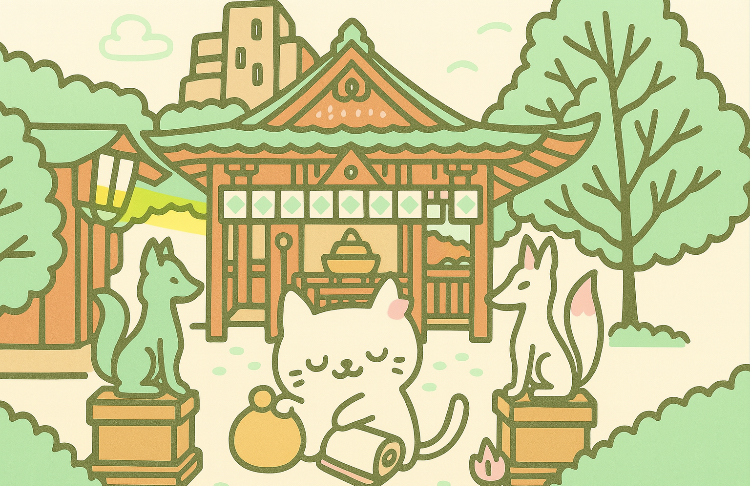 白狐の導きと願いの叶う神社:源九郎稲荷の魅力1