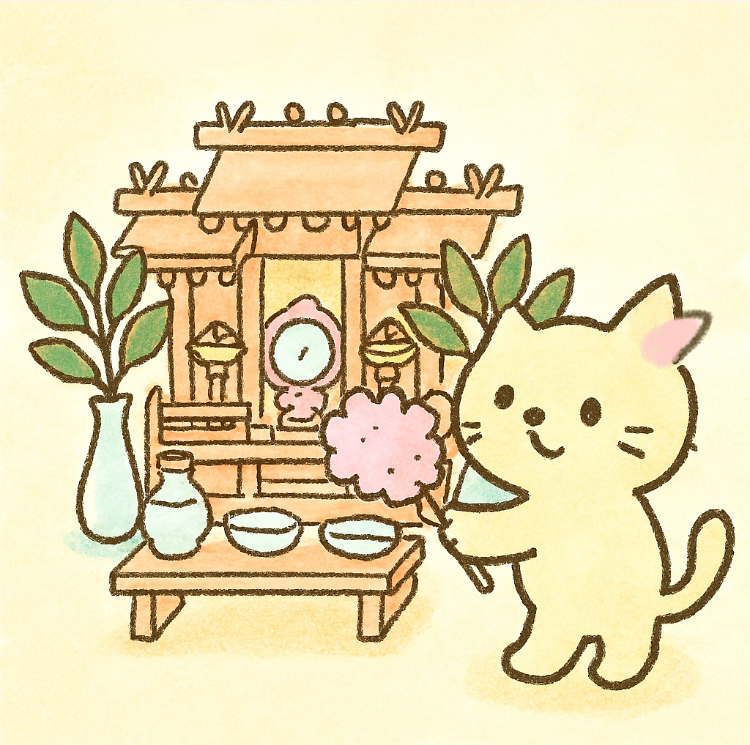 神棚は神様との窓口：おふだ・お鏡・しめ縄の正しい扱い方2