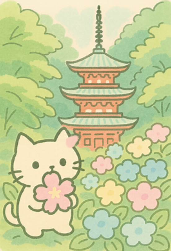 アジサイ咲く花の寺・岩船寺で心を癒す参拝旅1