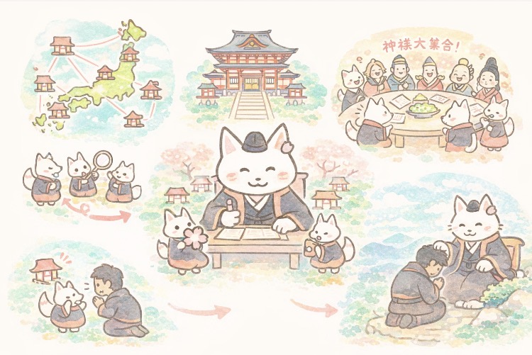 伏見稲荷大社・千本鳥居の先に広がる神域｜神様と眷属が織りなす「巨大なネットワーク」の真実3